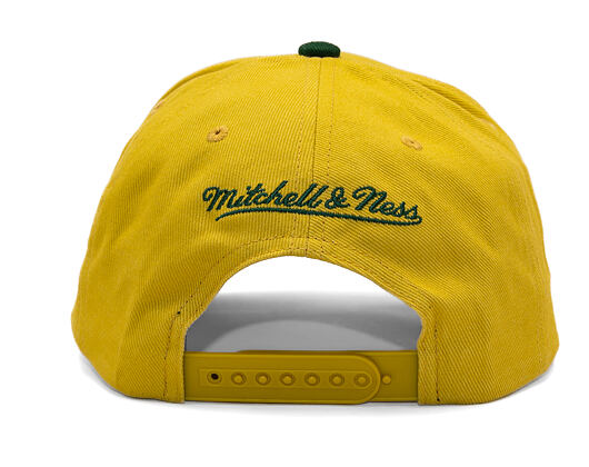 Kappe Mitchell & Ness - Harvest Gold Pro Crown - Seattle Supersonics - Gold/Green