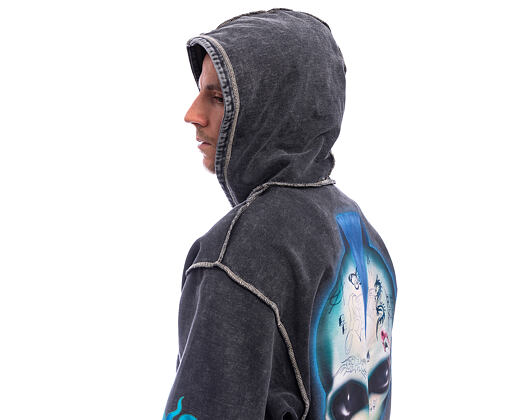 Pullover Rip N Dip - Squabble Up Hoodie - Black Vintage Wash