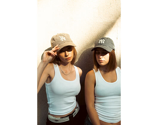 Kappe New Era - MLB Houndstooth 9TWENTY - LA Dodgers - Auburn