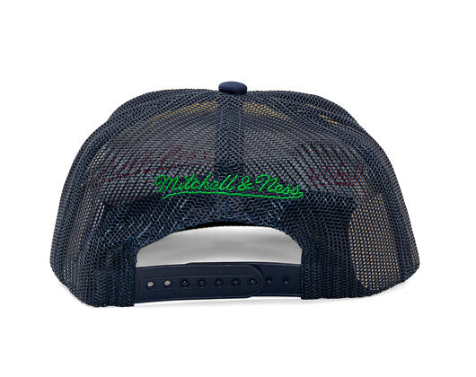 Kappe Mitchell & Ness - NBA Vintage Block Trucker HWC - Dallas Mavericks - Cream
