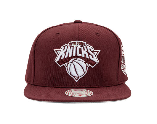 Kappe Mitchell & Ness - NBA Fashion Basic Snapback - New York Knicks - Dark Purple