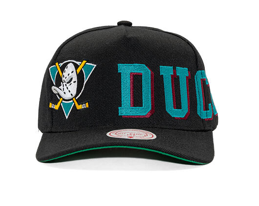 Kappe Mitchell & Ness - NHL Busted Pro Vntg - Anaheim Ducks - Black