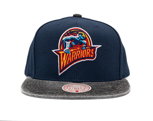 Kappe Mitchell & Ness - NBA Denim Patchwork - Golden State Warriors - Navy
