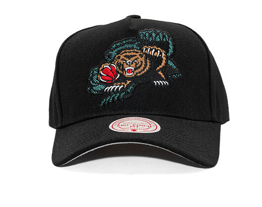 Kappe Mitchell & Ness - NBA Tilted Pro Snapback Hwc - Vancouver Grizzlies - Black