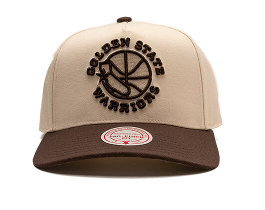 Kappe Mitchell & Ness - NBA Fashion Basic 2T Pro - Golden State Warriors - Cream