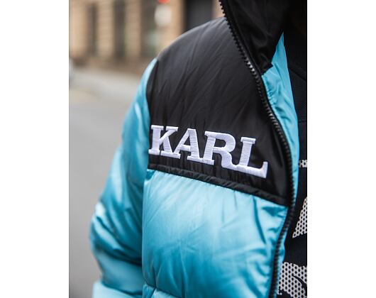 Jacke Karl Kani - Retro Essential Puffer Jacket - Blue