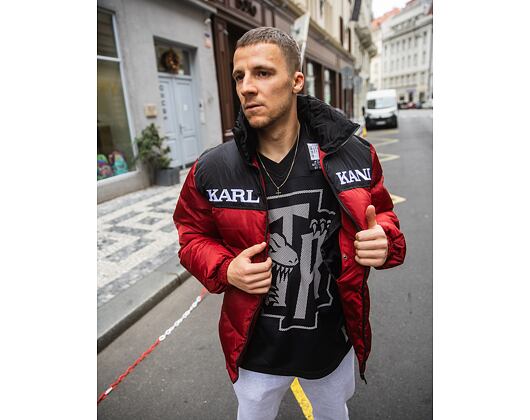 Jacke Karl Kani - Retro Essential Puffer Jacket - Red