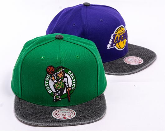 Kappe Mitchell & Ness - NBA Denim Patchwork - Boston Celtics - Green