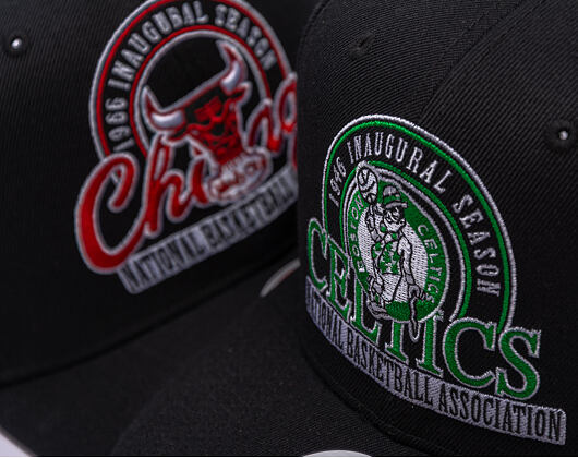 Kappe Mitchell & Ness - NBA Inaugural Team Pro Crown - Boston Celtics - Black