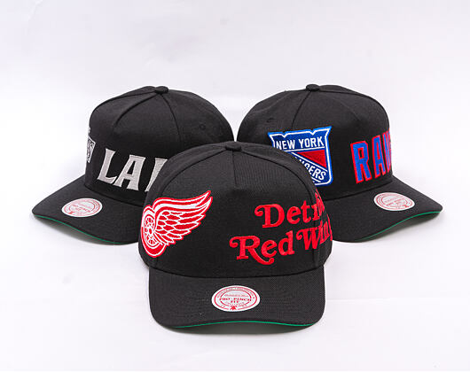Kappe Mitchell & Ness - NHL Busted Pro - Detroit Red Wings - Black