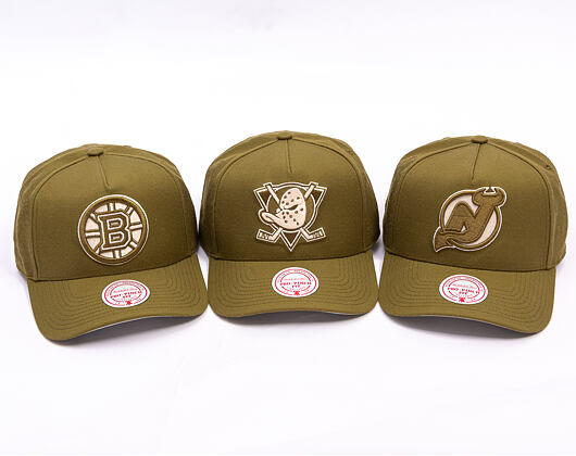 Kappe Mitchell & Ness - NHL Fashion Basic Pro - New Jersey Devils - Olive