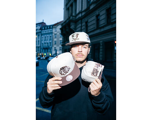 Kappe Mitchell & Ness - NHL Fashion Basic 2T - Chicago Blackhawks - Cream