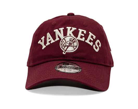 Kinder Kappe New Era - MLB College 9TWENTY - NY Yankees - Burgundy