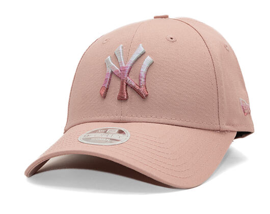 Damen Kappe New Era - MLB Womens Metallic Logo 9FORTY - NY Yankees - Pink / Fushia
