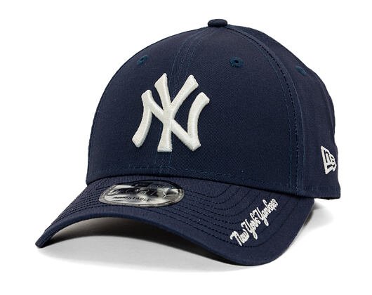 Kappe New Era - MLB Visor Script 9FORTY - NY Yankees - Navy