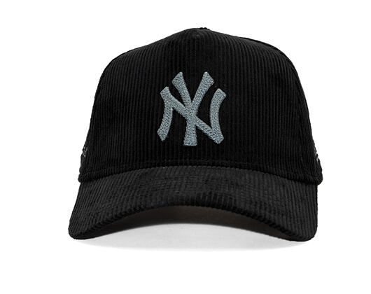 Kappe New Era - MLB Cord 9FORTY A-Frame - NY Yankees - Black