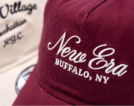 Damen Kappe New Era - Branded Womens A-Frame 9TWENTY - Burgundy / Cream