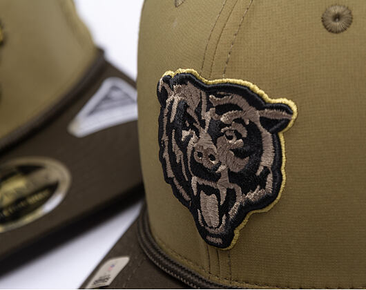 Kappe New Era - NFL25 "Salute to Service" - 9SEVENTY Stretch-Snap - Chicago Bears 