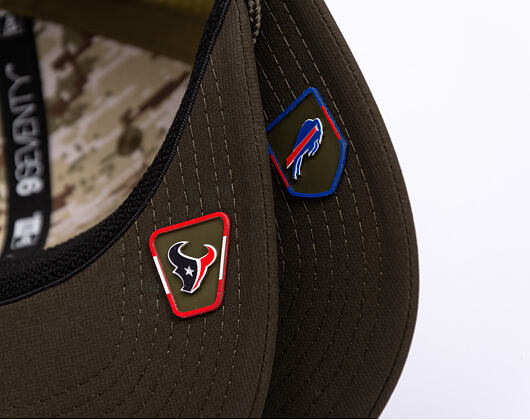 Kappe New Era - NFL25 "Salute to Service" - 9SEVENTY Stretch-Snap - Houston Texans 