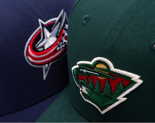 Kappe New Era - NHL 9SEVENTY Stretch-Snap - Minnesota Wild - Team Color