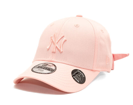 Kinder Kappe New Era - MLB Kids Bow Back 9FORTY - NY Yankees - Pink 