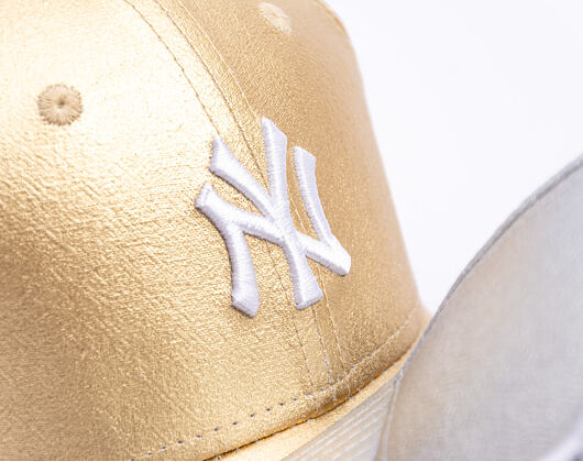 Damen Kappe New Era - MLB Metallic 9FORTY - NY Yankees - Gold