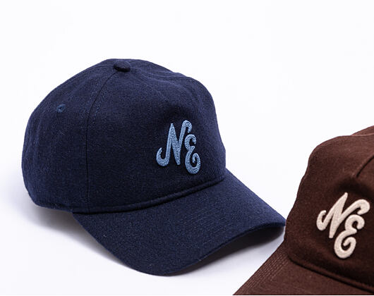 Kappe New Era - Branded Melton Wool 9TWENTY - Navy