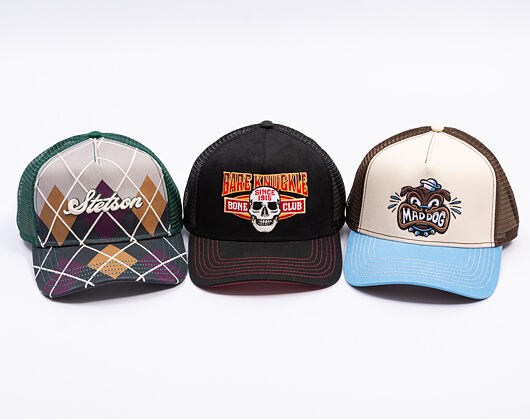 Kappe Stetson - Trucker Cap Mad Dog by JJ Hats