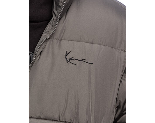 Daunenjacke Karl Kani - Small Signature Embossed Logo Puffer Jacket - Grey