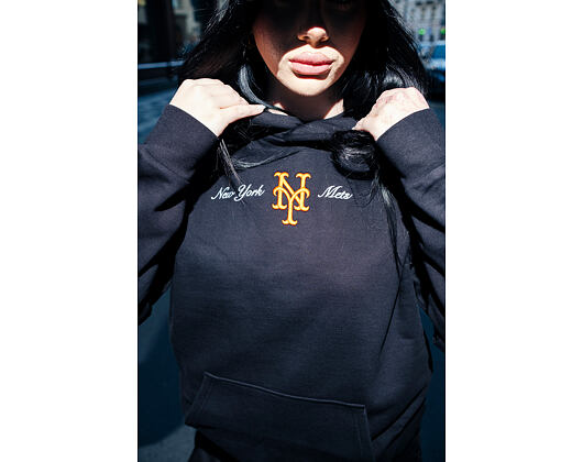 Pullover New Era - MLB Graphic Oversized Hoody - NY Mets - Black
