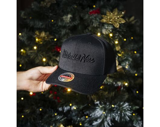 Kappe Mitchell & Ness - Branded Pinscript Classic Red - Black / Black