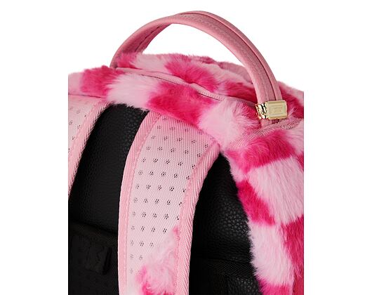 Rucksack Sprayground Pink Fur Check Backpack