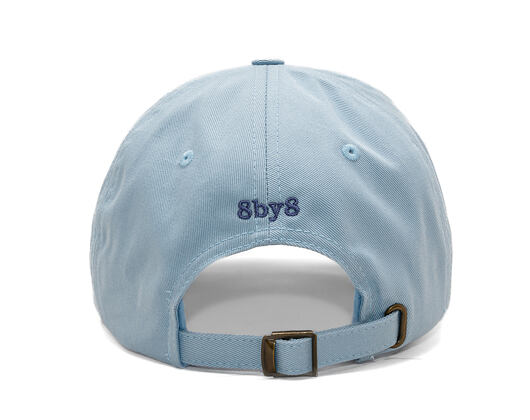 Kappe 8by8 - Dadcap - "fluent in sarcasm" - Baby Blue/Lavender