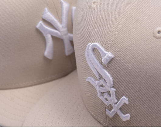 Kappe New Era - MLB Seasonal 59FIFTY - Chicago White Sox - Stone
