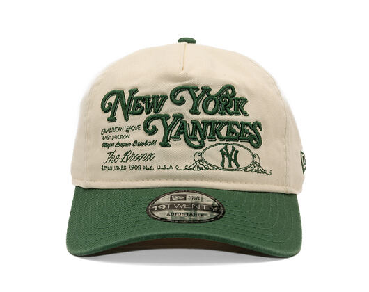 Kappe New Era - MLB Washed Graphic 19TWENTY - NY Yankees - Cream
