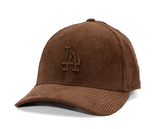 Kappe New Era - MLB Cord 9FORTY M-CROWN - LA Dodgers - Chestnut Brown