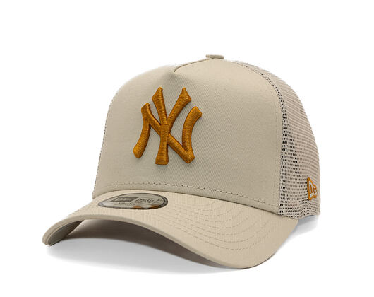 Kinder Kappe New Era - MLB Essential 9FORTY Trucker - NY Yankees - Stone