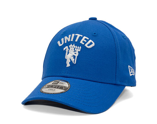 Kinder Kappe New Era -  Seasonal 9FORTY - Manchester United FC - Blue