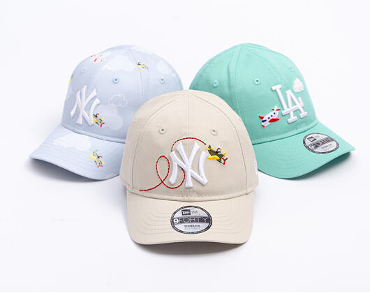 Kinder Kappe New Era - MLB Plane Icon 9FORTY - NY Yankees - Stone