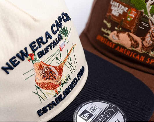 Kappe New Era - Branded Outdoor Graphic 19TWENTY - Cream