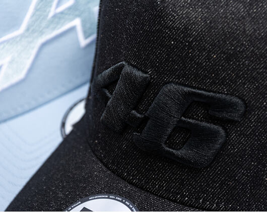 Kappe New Era - Valentino Rossi VR46 Denim 9FORTY Trucker - VR46 - Black