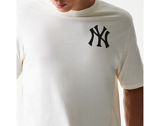 T-Shirt New Era - MLB Food Graphic Tee - NY Yankees - Off White