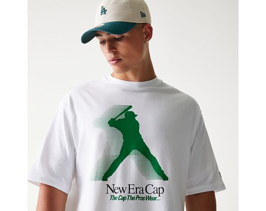 T-Shirt New Era - Player Graphic Oversized Tee - White