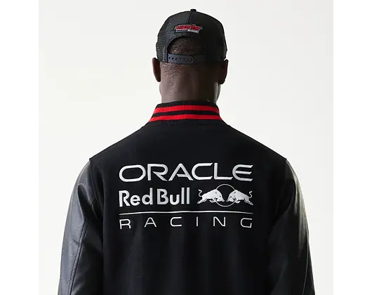 Jacke New Era - F1 Varsity Jacket - Red Bull F1 - Black