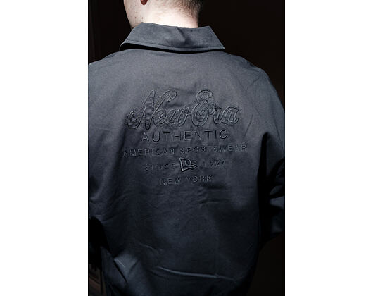 Jacke New Era - Collared Jacket - Black