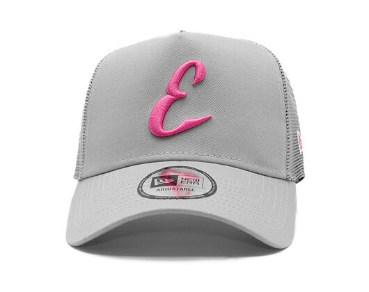 Kappe New Era - Core Logo 9FORTY A-Frame Trucker - Prague Eagles - Grey