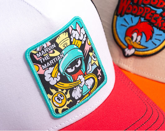 Kappe Capslab - Trucker Looney Tunes - Marvin The Martian - White / Red