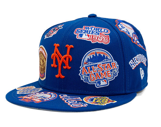 Kappe New Era - MLB All Over Logo 59FIFTY - NY Mets - Team Color