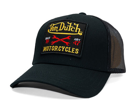 Kappe Von Dutch - Trucker - Motorcycles 1947 Black