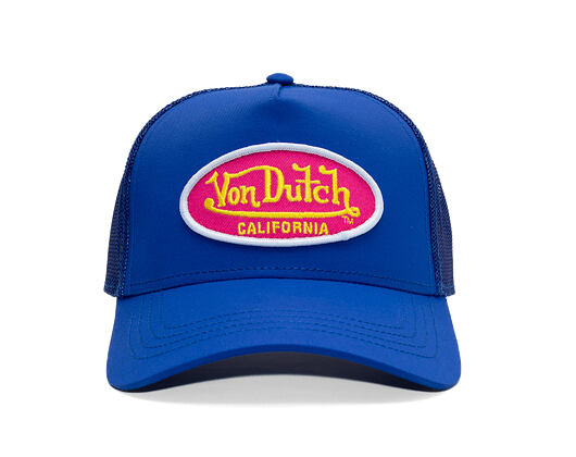 Kappe Von Dutch - Trucker - Cali Patch Royal/Pink